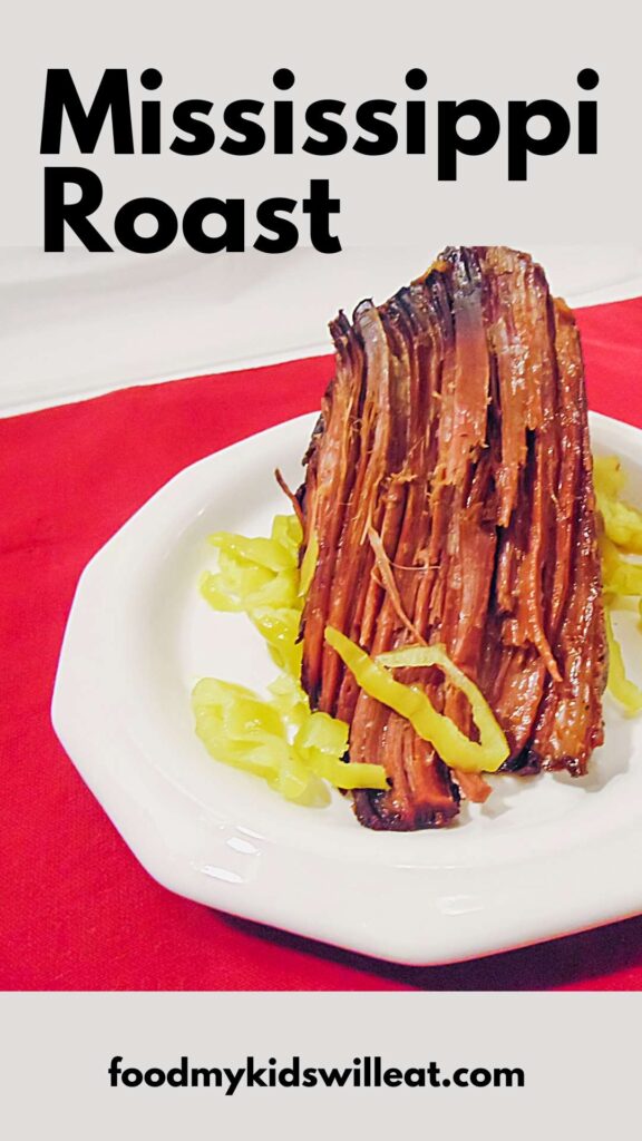 Mississippi Pot Roast with Pepperoncini Peppers Crockpot Dinner. This comfort food is also keto friendly, low carb, throw together meal with a super easy recipe. Home Cooked yummy yum yums. 