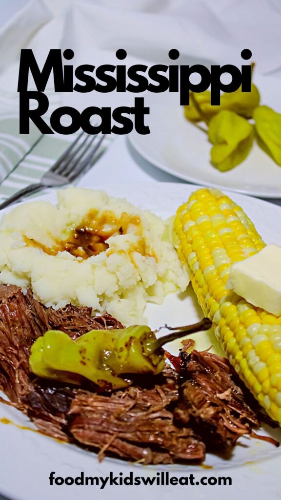 Mississippi Pot Roast with Pepperoncini Peppers Crockpot Dinner. This comfort food is also keto friendly, low carb, throw together meal with a super easy recipe. Home Cooked yummy yum yums. 