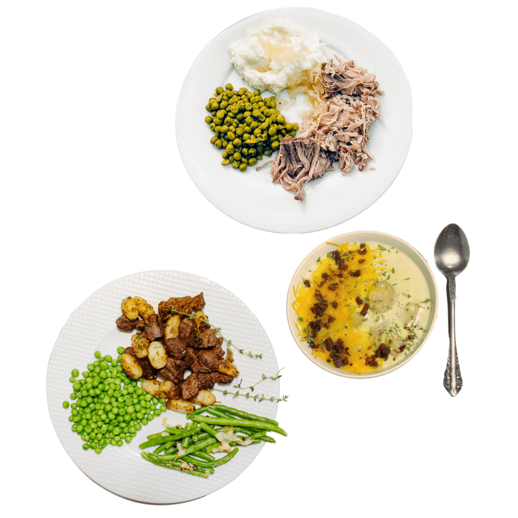 2 Dinner Plates and a Soup 2